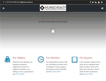 Tablet Screenshot of munozrealty.net